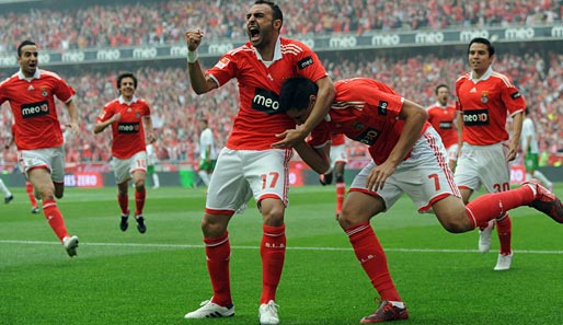 Die letzte portugiesische Meisterschaft war Benfica Lissabon 2005 gelungen