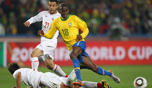 Ramires bestritt bei der WM vier Spiele. Aber nur gegen Chile spielte er von Beginn an