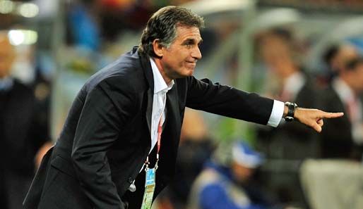 Portugals Nationalcoach Carlos Queiroz wurde vom Verband für einen Monat gesperrt