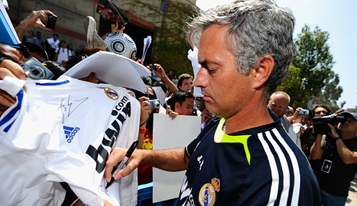Jose Mourinho holte in der vergangenen Saison mit Inter Mailand den Champions-League-Titel