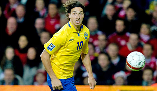 Zlatan Ibrahimovic bestritt bislang 60 Länderspiele für Schweden