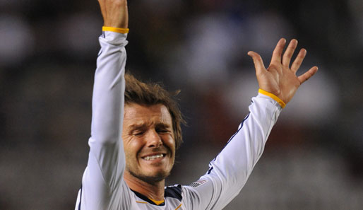 David Beckham spielt seit 2007 in Los Angeles, wurde dabei zweimal zum AC Milan ausgeliehen