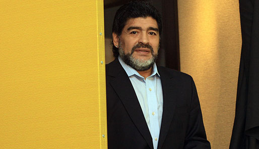 Diego Maradona war von 2008 bis 2010 Nationaltrainer Argentiniens