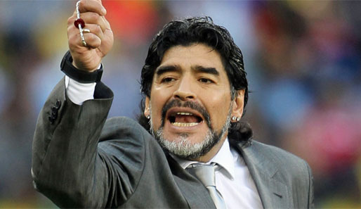 Diego Maradona wurde nach der WM 2010 von Sergio Batista als Argentinien-Coach abgelöst