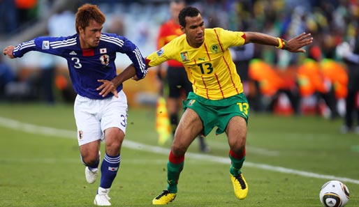 Maxim Choupo-Moting bestritt bei der Weltmeisterschaft 2010 zwei Spiele für Kamerun