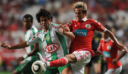 Fabio Coentrao (r.) kam 2007 von Rio Ave zu Benfica