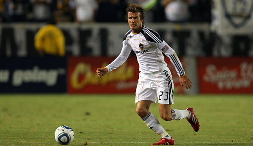 David Beckham wechselte 2007 von Real Madrid zum MLS-Klub LA Galaxy