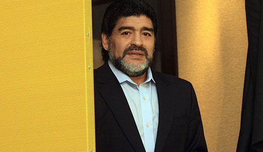 Diego Maradona spielte sieben Jahre beim SSC Neapel