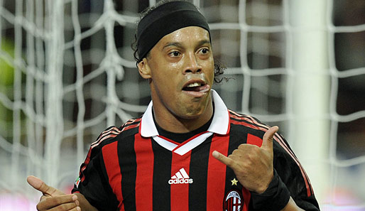 Ronaldinho vom AC Milan darf wieder für die Selecao zaubern