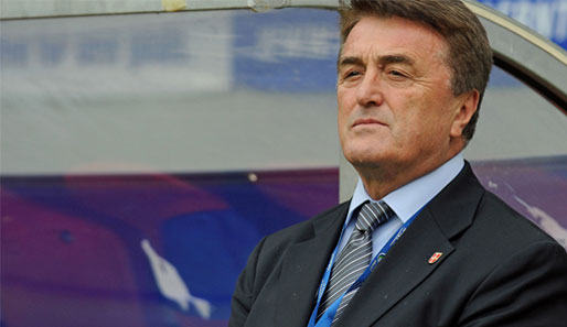 Radomir Antic war seit 2008 Trainer von der serbischen Nationalmannschaft
