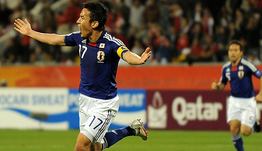 Makoto Hasebe schoss die Japaner in der 35. Minute gegen Syrien in Führung