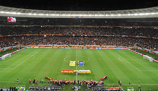 Gute Auslastung nach der Fußball-WM im Stadion in Kapstadt