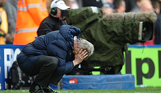 In der zweiten Hälfte schmerzlich vermisst: Arsenal-Coach Arsene Wenger