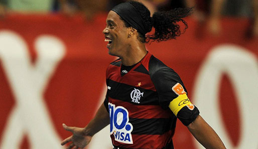 Ronaldinho hat Flamengo zum Titel geschossen