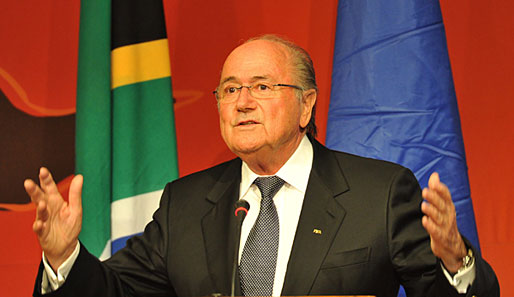 Hat die Unterstützung aus Europa sicher: FIFA-Präsident Sepp Blatter