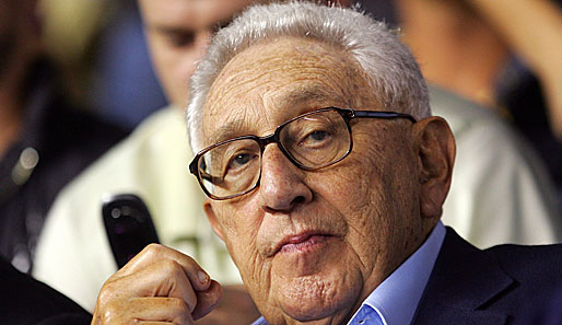 Unterstützung für Blatter: der ehemalige US-Außenminister Henry Kissinger hilft