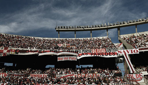 Die Heimstätte des 33-fachen argentinischen Meisters River Plate: das Estadio Monumental