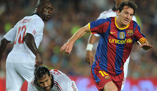 Beim Audi Cup 2011 treten Barcelona, Porto Alegre, Bayern und Milan gegeneinander an