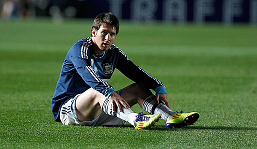 Lionel Messi enttäuschte mit Argentinien bei der Copa America im eigenen Land
