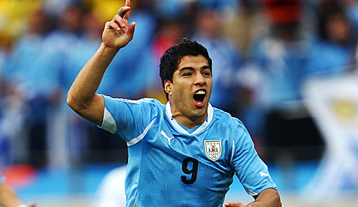 Luis Suarez schoss Uruguay mit einem Doppelpack ins Finale der Copa America