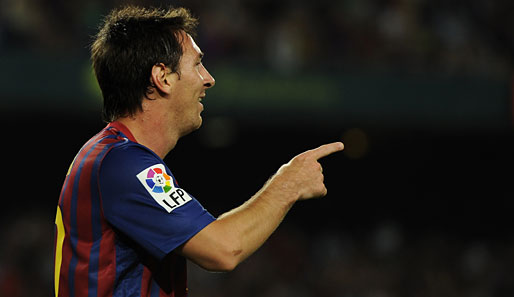 Lionel Messi sichert sich erneut den Titel als Europas Fußballer des Jahres