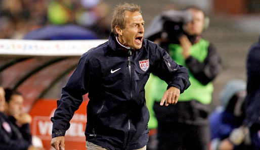 US-Coach Jürgen Klinsmann sucht mit seiner Mannschaft noch nach der richtigen Form