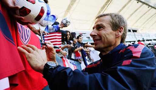 Jürgen Klinsmann ist seit 1. August Trainer der amerikanischen Nationalmannschaft