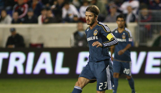David Beckham steht bei Los Angeles Galaxy noch bis November 2011 unter Vertrag