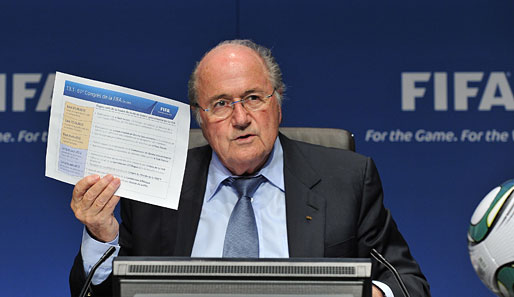Neue Reformen: FIFA-Boss Joseph Blatter hofft auf Unterstützung vom DFB