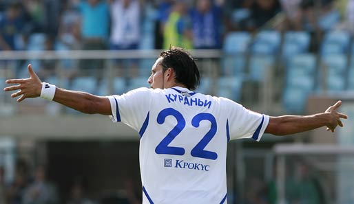 Kevin Kuranyi erzielte sein neuntes Saisontor für Dynamo Moskau