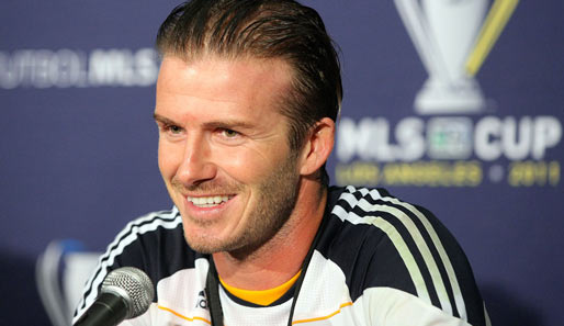 David Beckham gewann in der MLS mit Los Angeles Galaxy die Meisterschaft
