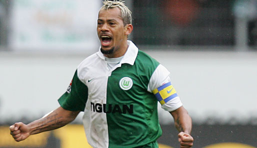 Marcelinho spielte in der Bundesliga für den VfL Wolfsburg und Hertha BSC