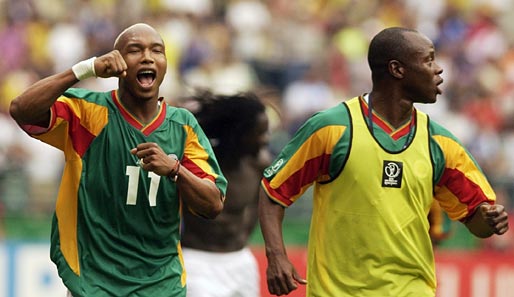 Amara Traore (r.) war Nationalspieler des Senegals und ist jetzt Trainer
