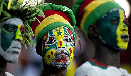 Senegals Fans waren nach der bitteren Niederlage gegen Äquatorialguinea sichtlich enttäuscht