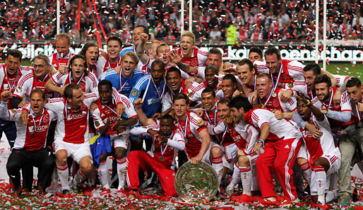 Ajax hat seinen Titel in der Eredivisie erfolgreich verteidigt