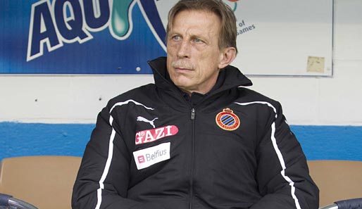 Christoph Daum ist seit 2011 Trainer des FC Brügge