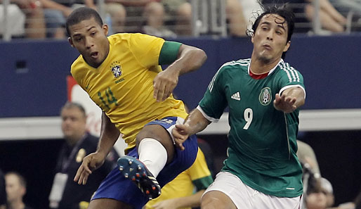 Brasilien zeigte im Duell mit Mexiko eine schwache Leistung