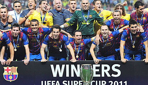 Der FC Barcelona ist aktueller Titelträger des Supercups