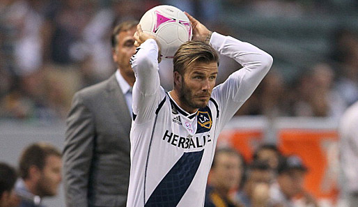 David Beckham muss mit LA Galaxy ein K.o.-Spiel gegen die Vancouver Whitecaps bestreiten