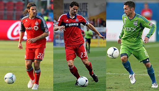 Deutsche in der MLS - mit unterschiedlichem Erfolg: Torsten Frings, Arne Friedrich, Christian Tiffert