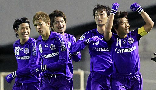 Sanfrecce Hiroshima ist nach dem Sieg gegen Cerezo Osaka erstmals Meister in der J-League