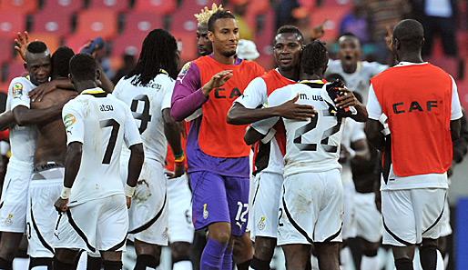 Nach dem 2:0 gegen die Kapverden zogen die Black Stars ins Halbfinale des Afrika Cups ein