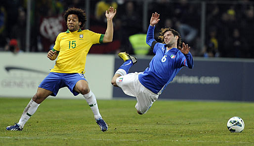 Brasilien verspielte gegen Italien in wenigen Minuten eine 2:0-Führung
