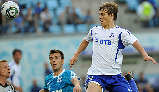Alexander Kokorin (r.) wechselt vom Kuranyi-Klub Dynamo Moskau zu Anschi Machatschkala