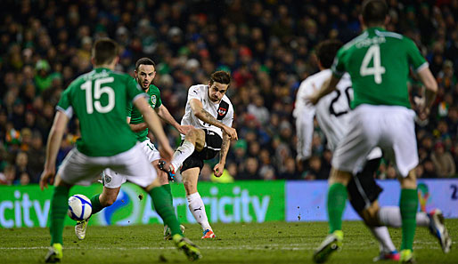 David Feeney konnte das Spiel seiner Iren gegen Österreich nicht im Fernsehen verfolgen