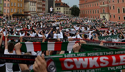 Die Fans des polnischen Meisters wurden für einzelne Fangesänge bestraft