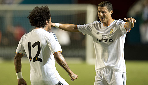 Cristiano Ronaldo konnte mit Real Madrid einen 3:0-Erfolg über Inter feiern
