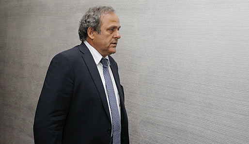 Michel Platini hat die Vorwürfe von FIFA-Präsident Sepp Blatter gekontert