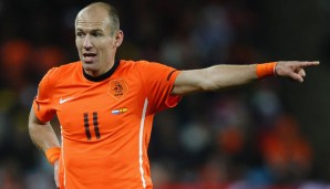 Arjen Robben wird gegen Japan als Kapitän der Niederlande auflaufen