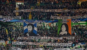 Eigentlich sind die Celtic-Fans für ihre besonders friedliche und lautstarke Unterstützung bekannt
